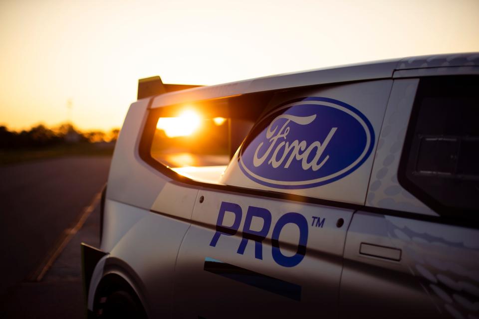 The Ford Pro Electric SuperVan.