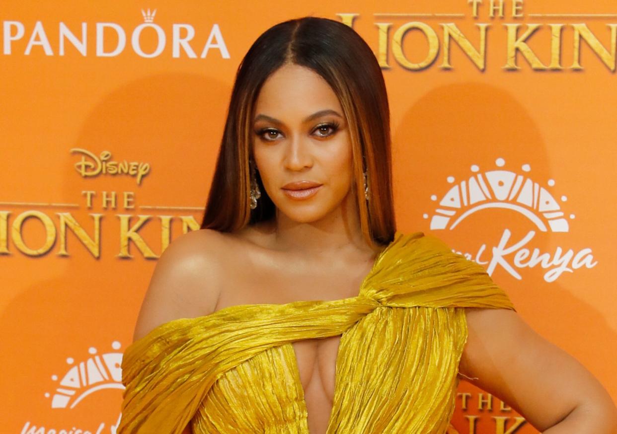 Beyonc&eacute; attends the London premiere of "The Lion King" in July 2019.  (Photo: David M. Benett via Getty Images)
