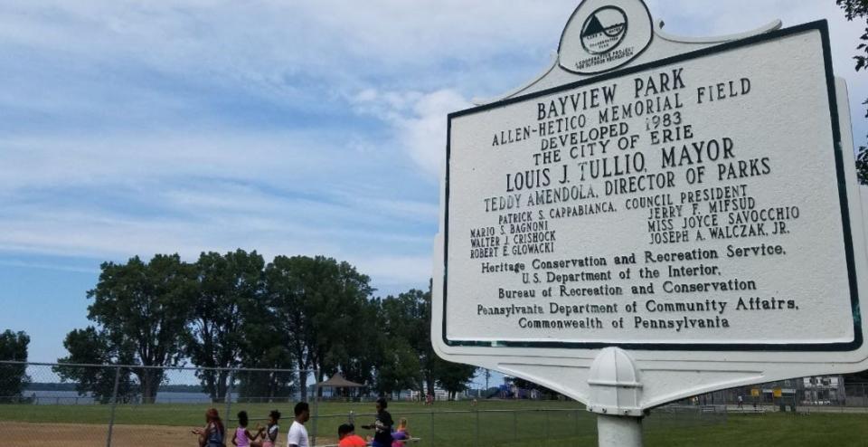 Bayview Park, near the foot of Cherry Street on Erie's west side, is among the public parks in the city of Erie expected to draw a crowd for the April 8 solar eclipse.