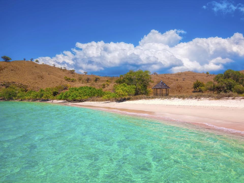 Pink Beach, Komodo, Indonesia