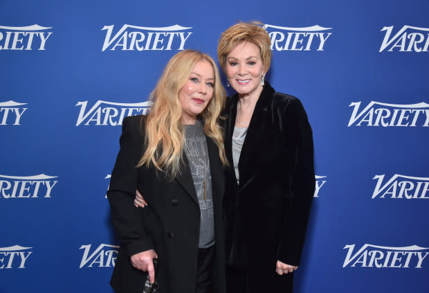 Christina Applegate and Jean Smart attend Variety's TV FYC Fest on June 07, 2023, in Los Angeles, California.<p>Alberto Rodriguez/Variety via Getty Images</p>