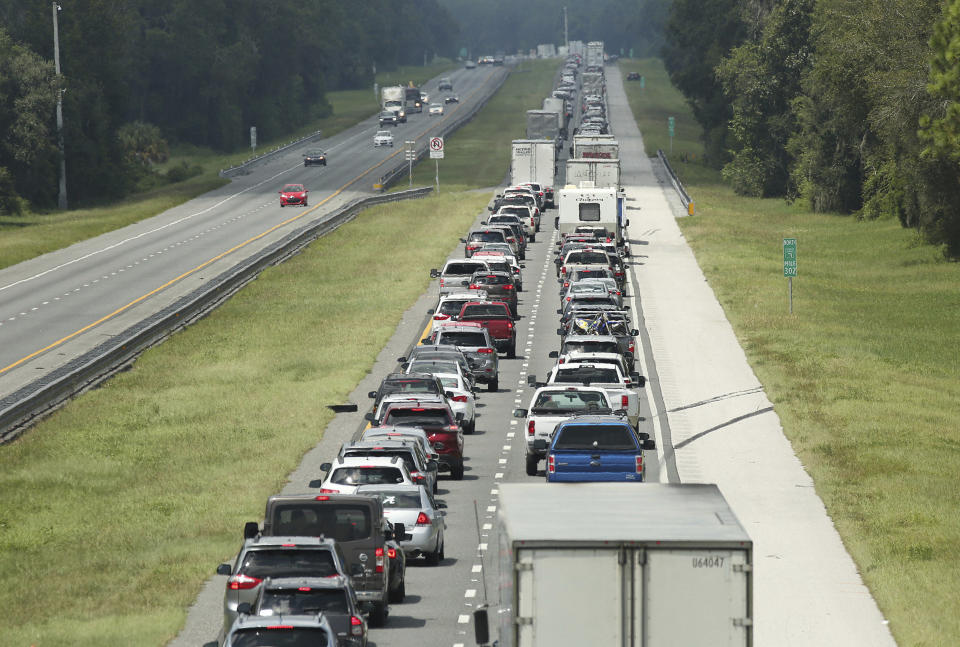 <em>Evacuation – officials in Florida have warned “time is running out” to evacuate</em>