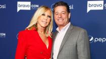 <p>The former <em><a href="https://people.com/tag/real-housewives-of-orange-county" rel="nofollow noopener" target="_blank" data-ylk="slk:Real Housewives of Orange County;elm:context_link;itc:0;sec:content-canvas" class="link ">Real Housewives of Orange County</a></em> star and Lodge ended their engagement after two years, a source <a href="https://people.com/tv/vicki-gunvalson-steve-lodge-split-after-2-year-engagement/" rel="nofollow noopener" target="_blank" data-ylk="slk:confirmed to PEOPLE;elm:context_link;itc:0;sec:content-canvas" class="link ">confirmed to PEOPLE</a>.</p> <p>Gunvalson later confirmed the split on Instagram, writing, "The time has come for Steve and I to move forward or move on and we are …. moving on."</p> <p>"There is no fault with either person, we are just going in different directions. I wish him the best life has to offer and to be happy, and he has wished the same for me," she added.</p>