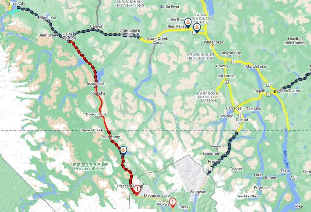 Winter storms close the Yukon s Highway 3 for six days and counting