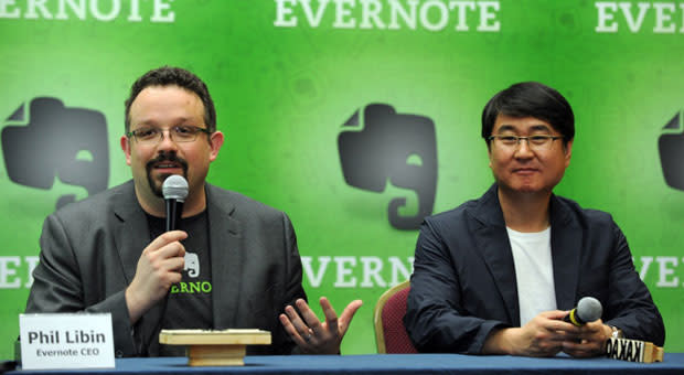 Evernote Partners With Korea’s Kakao Talk To Share Memories And Other Social Moments image evernote kakaotalk