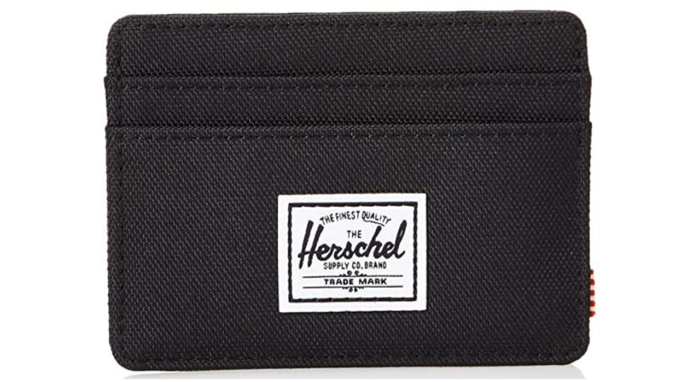 Herschel Supply Co. Mens Charlie RFID Blocking Card Holder Wallet. (Image via Amazon)