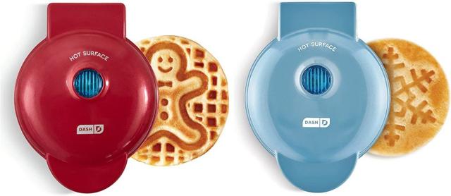 These $10 Waffle Irons Make Snowflake And Gingerbread Shapes For The Most  Festive Breakfast