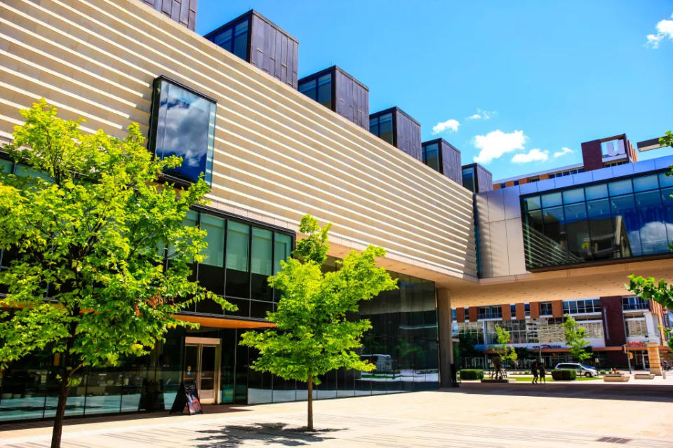 The Chazen Museum of Art building via Getty Images