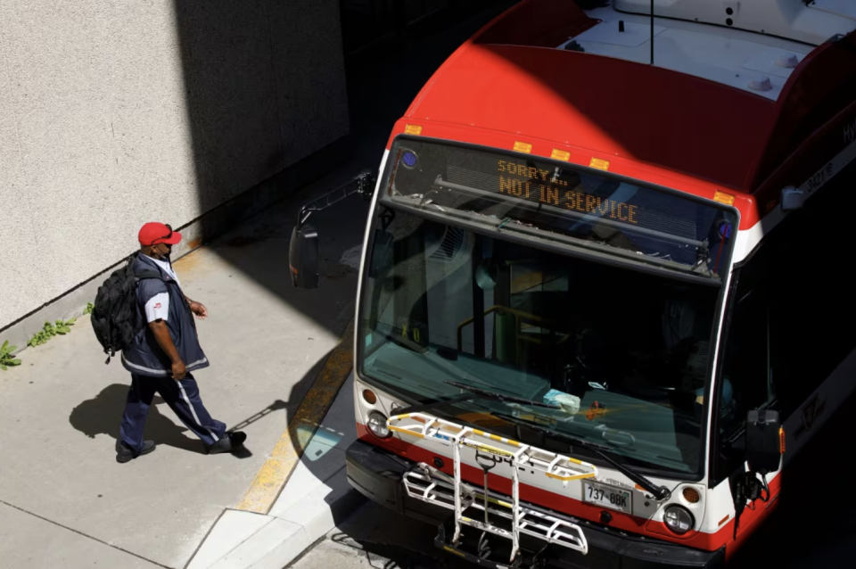 Marvin Alfred, head of the main union representing Toronto Transit Commission (TTC) workers, said Thursday that a strike is imminent unless the TTC steps up in contract talks. (Alex Lupul/CBC)