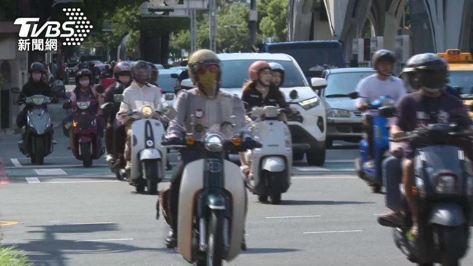 台灣機車族眾多。（示意圖／TVBS資料畫面）