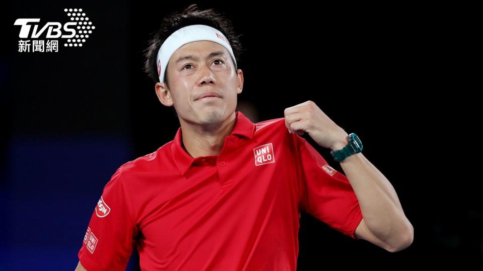 日本網球選手錦織圭。（圖／達志影像路透社）