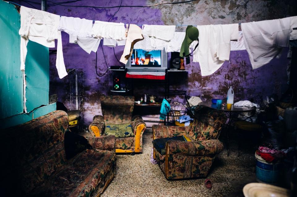 Living quarters in a Centro Habana albergue (James Clifford Kent/The Conversation)