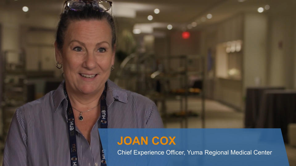 “The concept of being able to come back to the human element and that really critical connection that takes place in all aspects of the care continuum, that's what's really exciting for me and for the organization with our relationship with NRC.