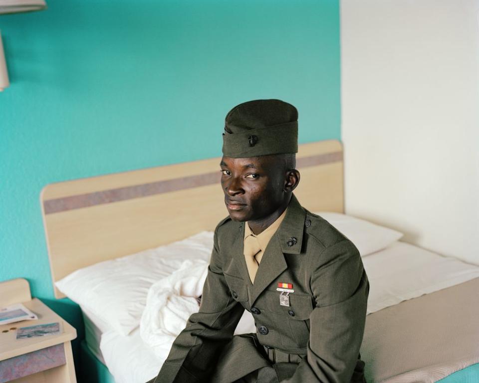 Marine, Hotel near airport, Richmond, VA, 2009, from the