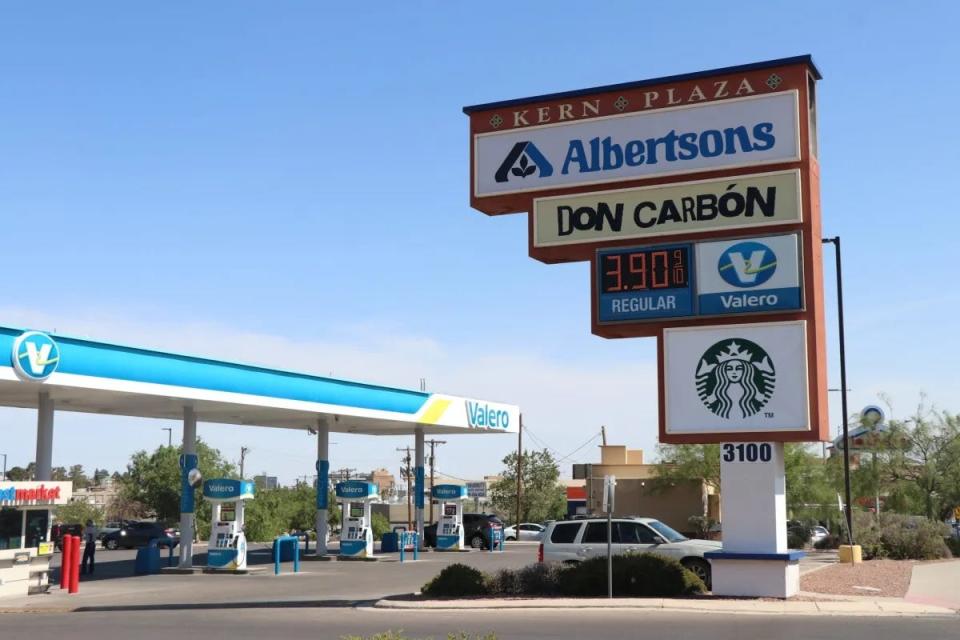 The average price for a gallon of gasoline in El Paso has climbed by 50 cents in the last month.