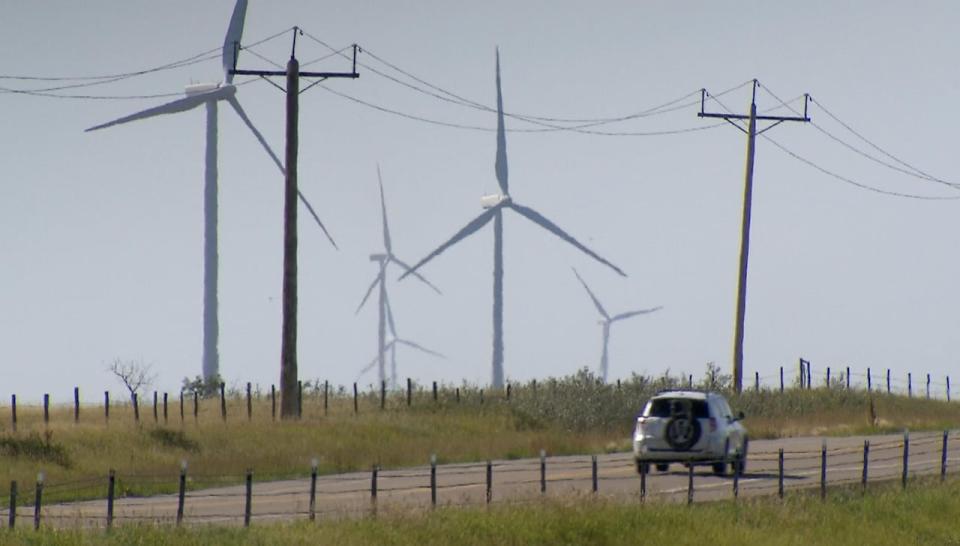 The Alberta Electric System Operator says more than 20 per cent of the electricity produced in Alberta comes from renewable sources, such as wind, hydro and solar.