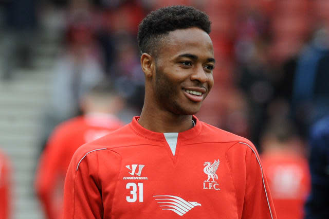 Footballer Raheem Sterling