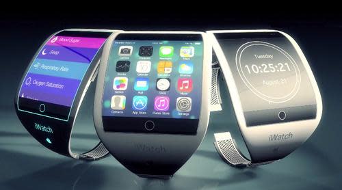 Concept image of Apple smartwatches