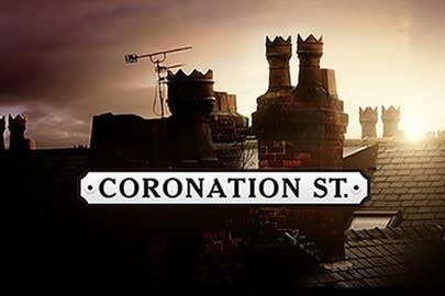  Coronation Street logo. 