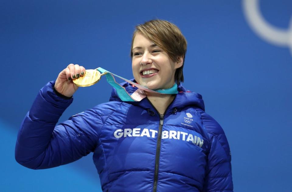 British athletes are bidding to emulate Pyeongchang stars like Lizzy Yarnold (Mike Egerton/PA) (PA Archive)