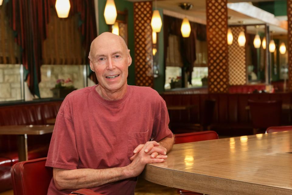 Harlan Howard has worked at Chef-O-Nette, 2090 Tremont Center, for 52 years and has been the owner the last 29 years. Howard is shown April 29 at the restaurant. "It's a real neighborhood place," said Nancy Morrison, a longtime customer. "That doesn't exist very much anymore."