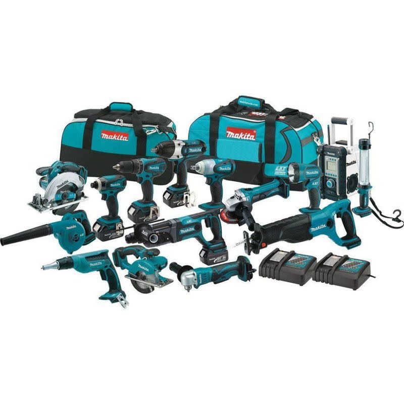 Makita XT1500 18V LXT Cordless Combo Kit (15 Piece)