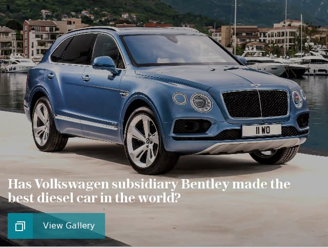 Has Volkswagen subsidiary Bentley made the best diesel car in the world?