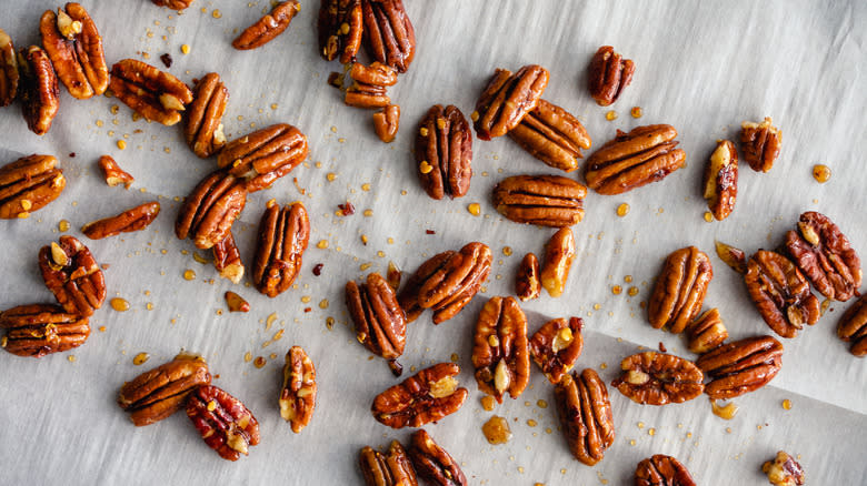 pecans and spices