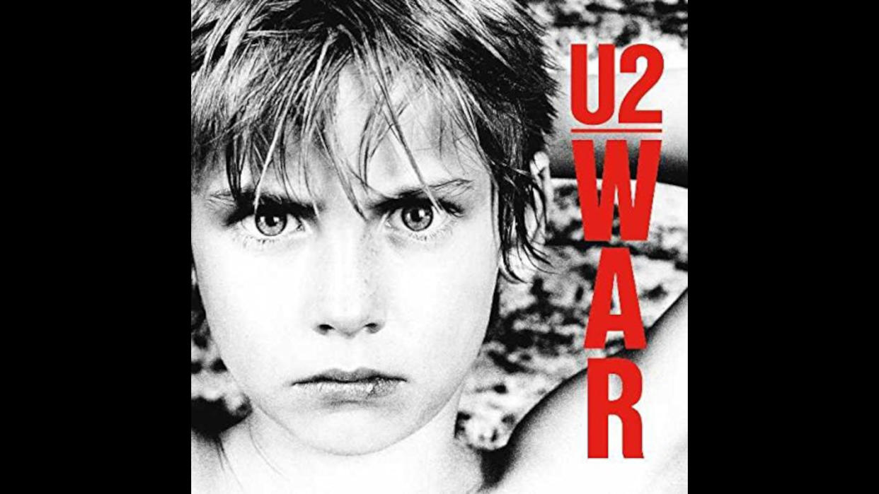  U2 'War' album artwork 