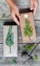 <p>Using paper bags and greenery you can literally pick from your own backyard, add verdant little Christmas trees to your packages. </p><p><strong>Get the tutorial at <a href="https://www.apieceofrainbow.com/free-diy-gift-wrapping-ideas/" rel="nofollow noopener" target="_blank" data-ylk="slk:A Piece of Rainbow;elm:context_link;itc:0;sec:content-canvas" class="link ">A Piece of Rainbow</a>. </strong> </p>