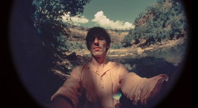 <p>MAX</p> George Harrison in 'George Harrison: Living in the Material World'