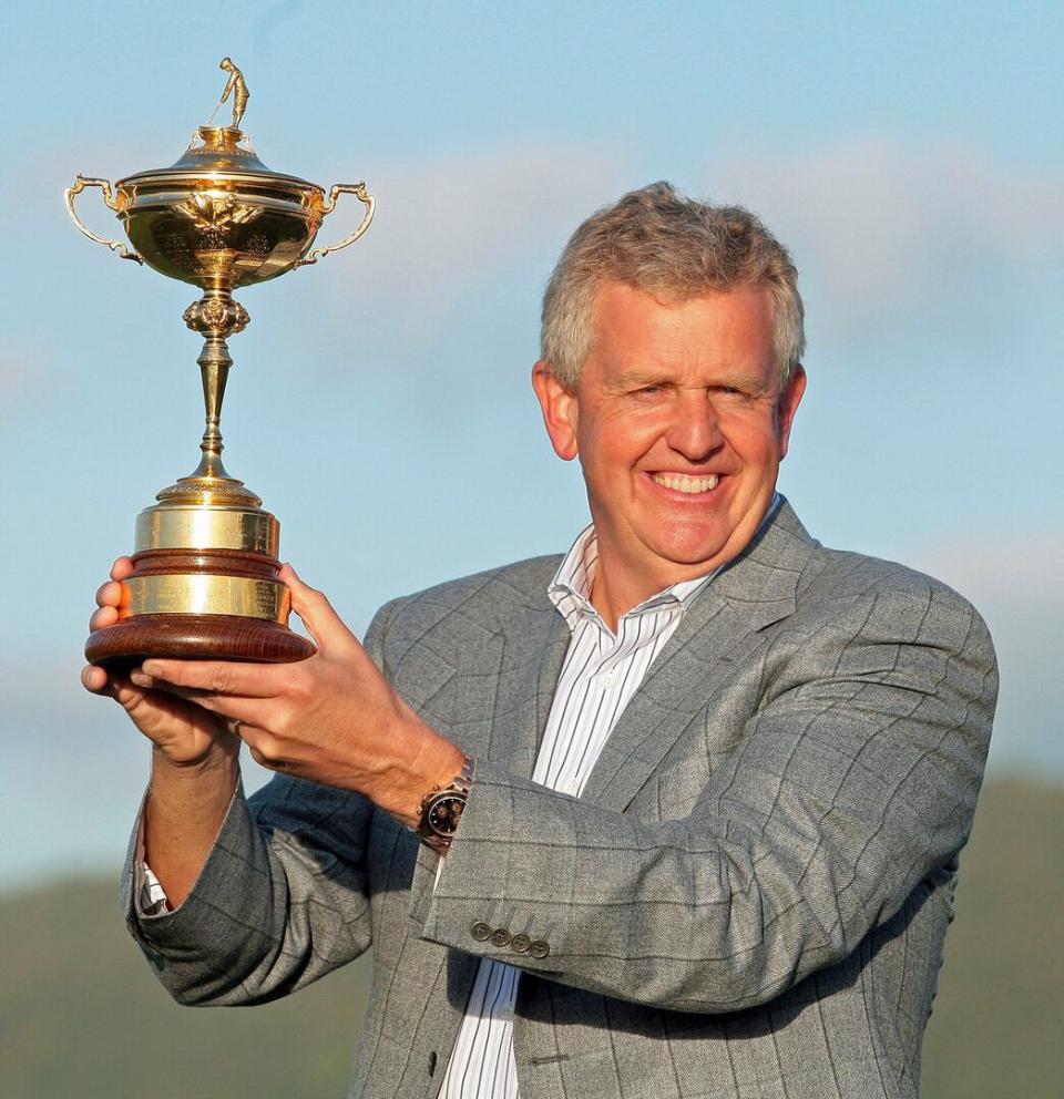 El escocés Colin Montgomerie, en una imagen de archivo durante la Copa Ryder: habló sobre Tiger como nadie se había animado