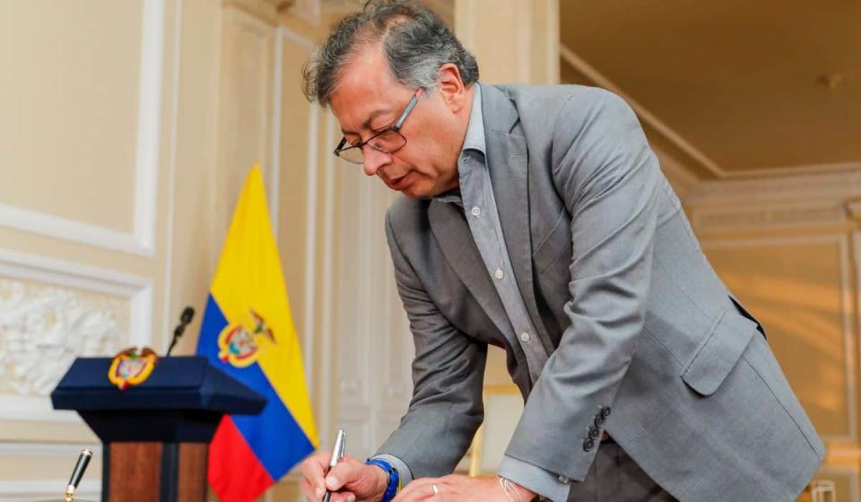 Gustavo Petro, presidente de Colombia. Foto: Presidencia