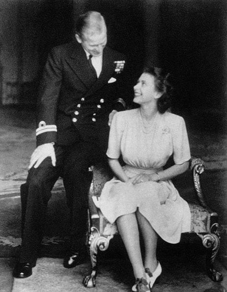 <div class="inline-image__caption"><p>Prince Philip and the queen when younger.</p></div> <div class="inline-image__credit">API/Gamma-Rapho via Getty Images</div>