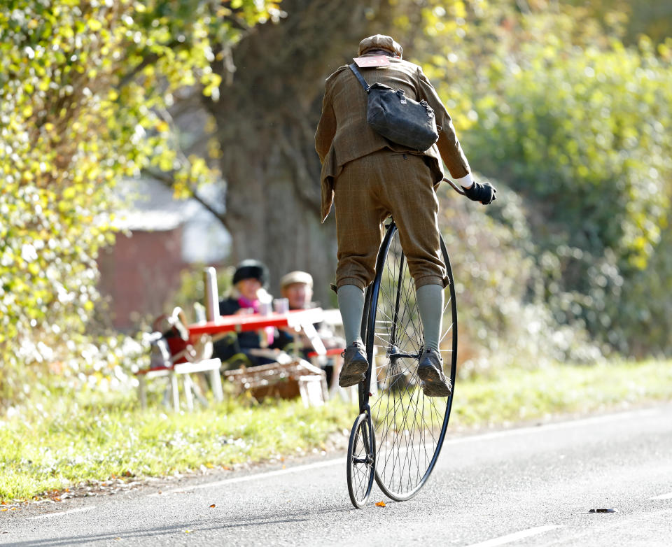 Jeremy Vine (not pictured) is said to be one of two people who own a Penny Farthing bicycle in London. Photo Getty Images