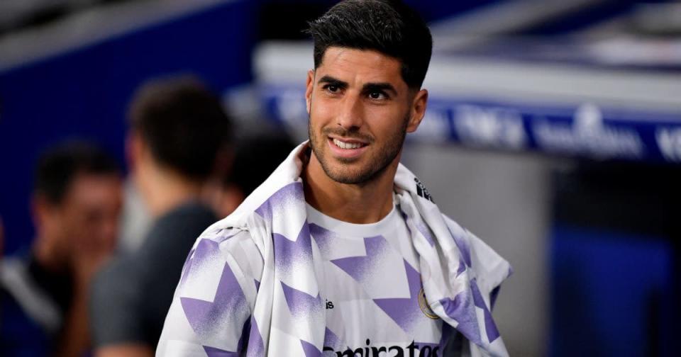 Reported Arsenal target Marco Asensio before a match Credit: PA Images
