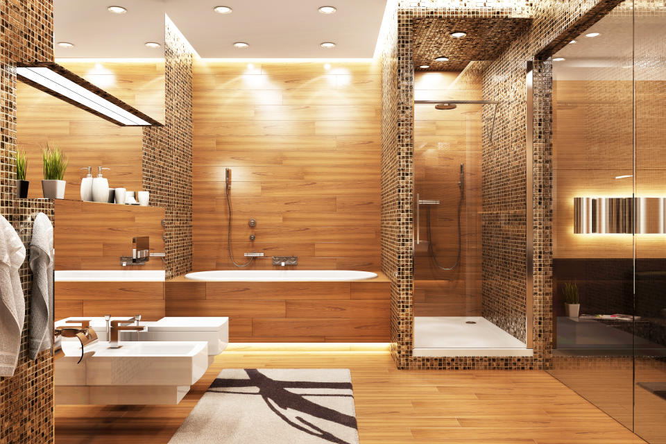 Modern design bathroom