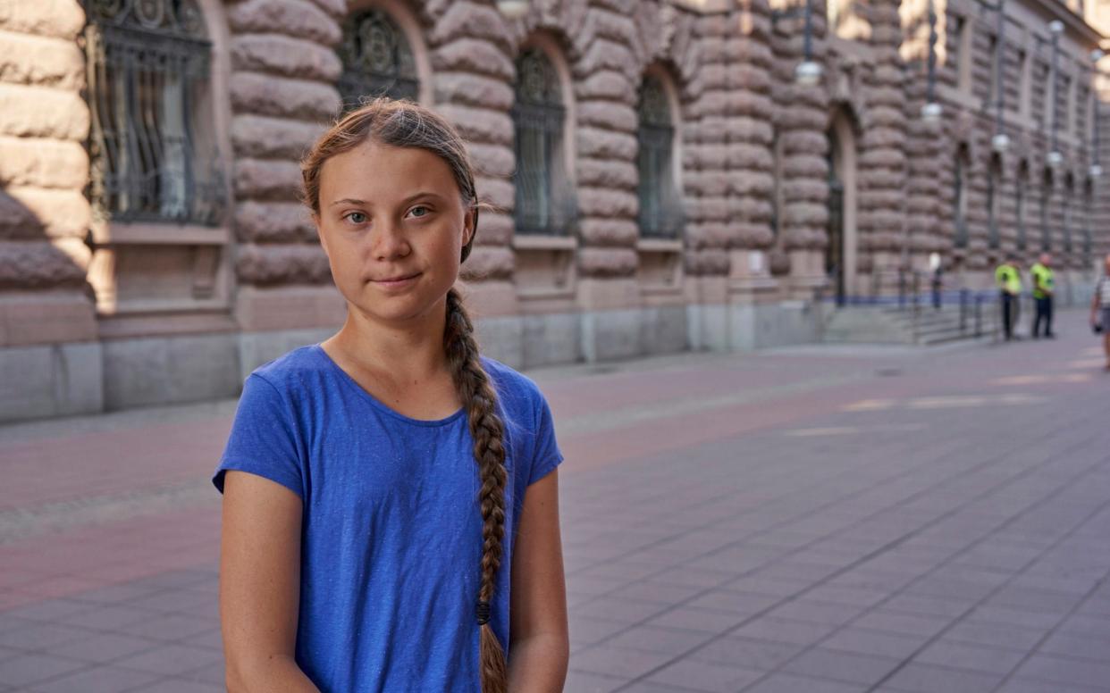 The Swedish teenager's social media-savvy brand of eco-activism has inspired tens of thousands of students - AP