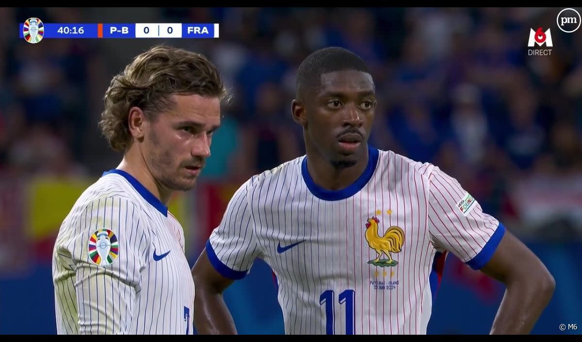 Antoine Griezmann et les siens ont fait match nul (0-0) face aux Pays-Bas ce vendredi 21 juin 2024. - M6