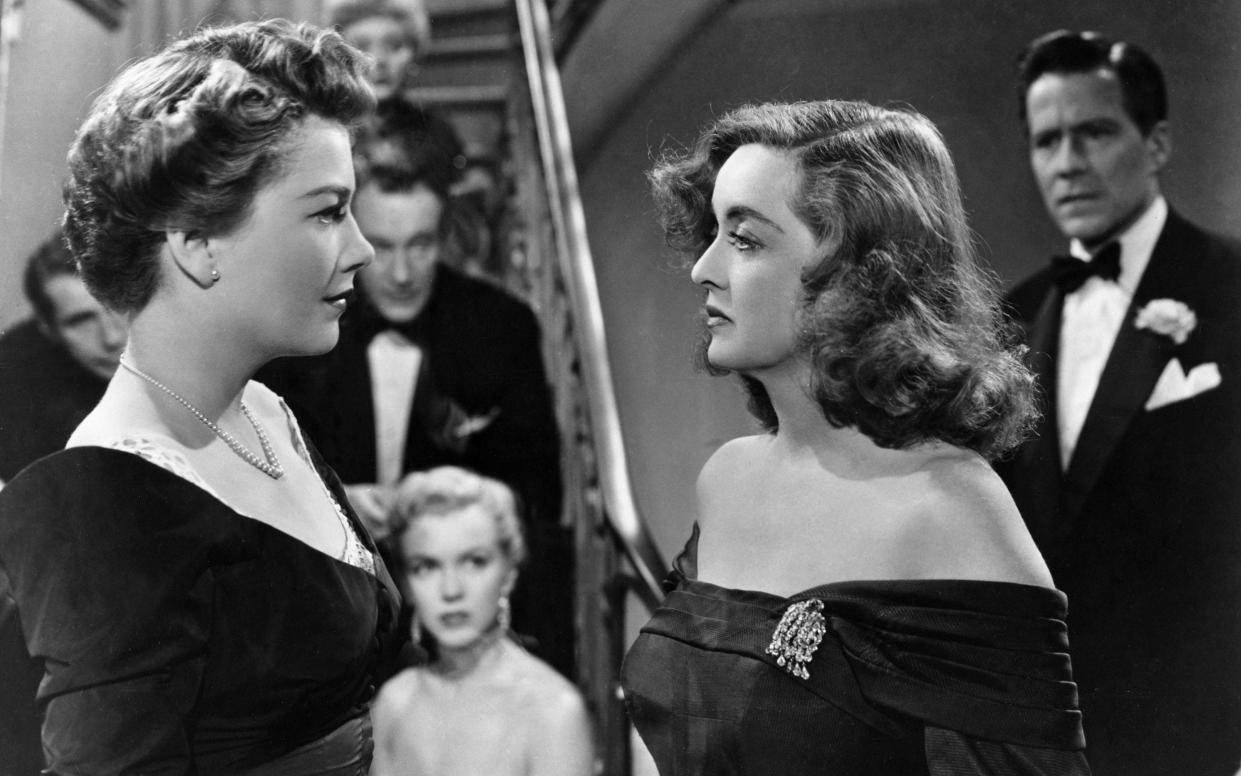 Eye to eye: Ann Baxter and Bette Davis in All About Eve