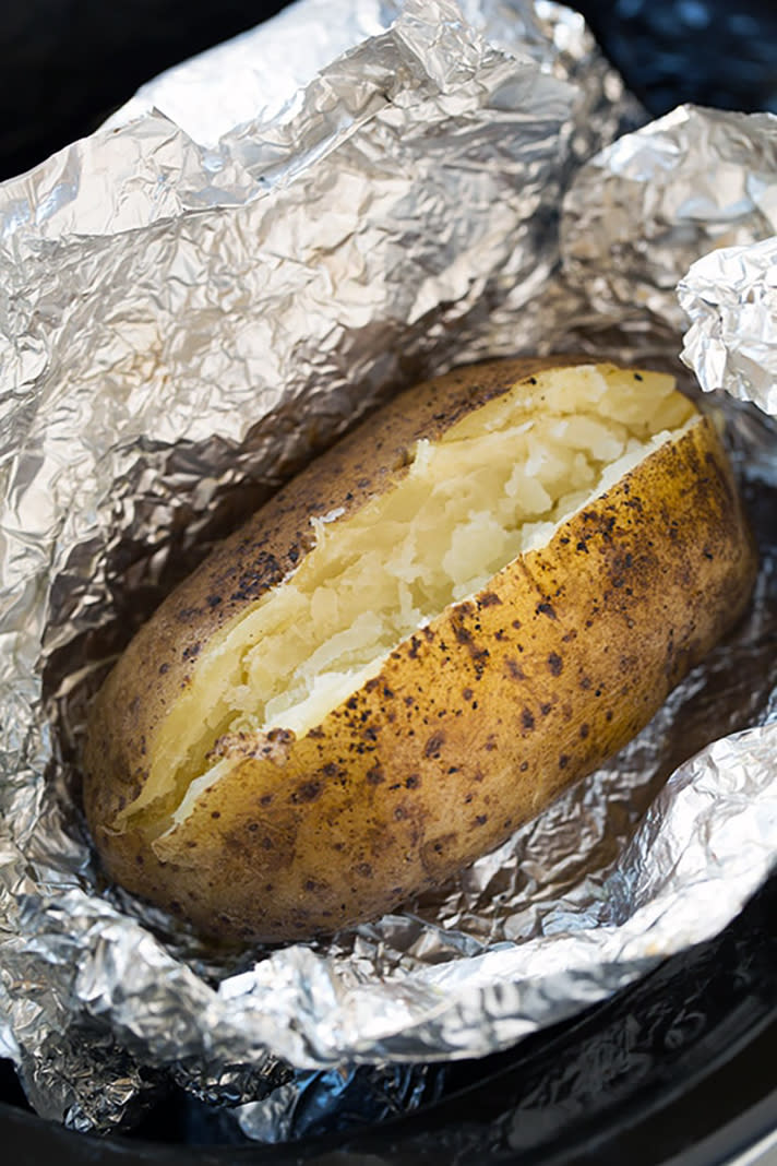 Slow Cooker Baked Potatoes
