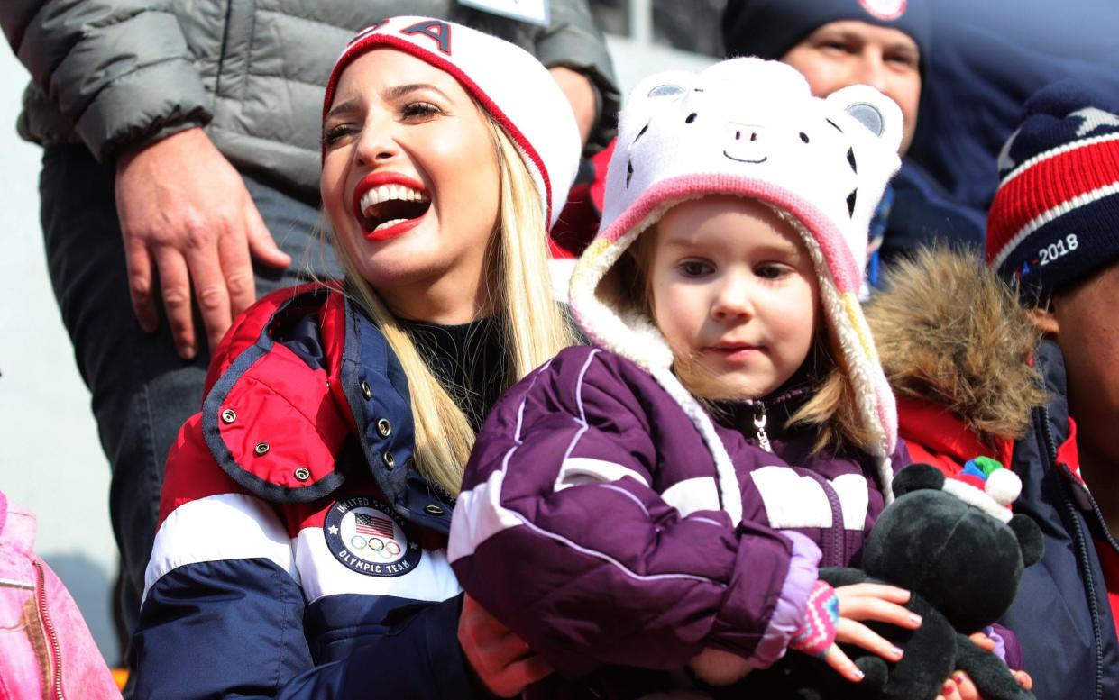 Ivanka Trump during the Pyeongchang Olympics - Getty Images AsiaPac