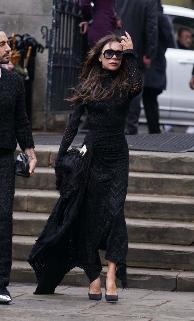 Vivienne Westwood's fashionable funeral: Victoria Beckham and Kate Moss  lead star-studded arrivals