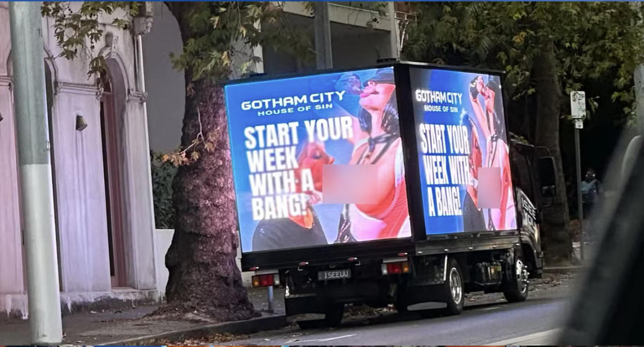 The ads are certainly turning heads in Melbourne. Source: Drive