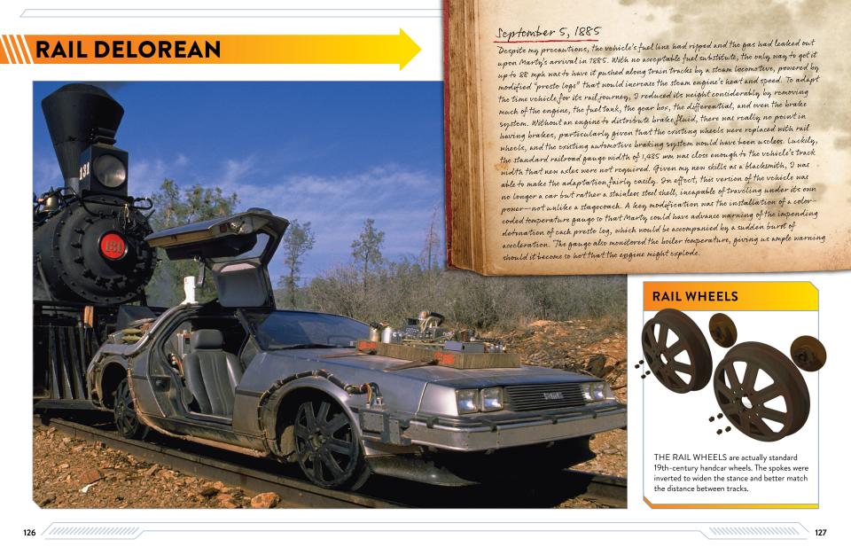 An excerpt from "Back to the Future: DeLorean Time Machine: Doc Brown’s Owners’ Workshop Manual" by Bob Gale  and Joe Walser, which will be released by Insight Editions on March 30.