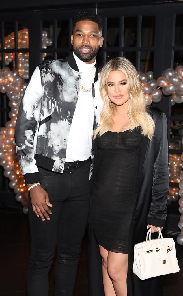 Couples Who Broke Up in 2021, Tristan Thompson and Khloe Kardashian