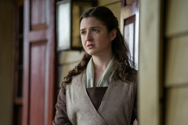 Caitlin O'Ryan as Lizzie Beardsley in "Outlander"<p>STARZ</p>