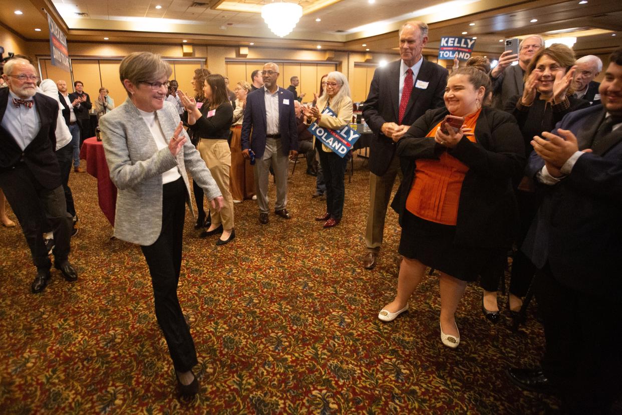 Kansas Democratic Gov. Laura Kelly won reelection. Tax cuts, APEX megaproject, school funding and Medicaid expansion are expected to be among her priorities in a second term.