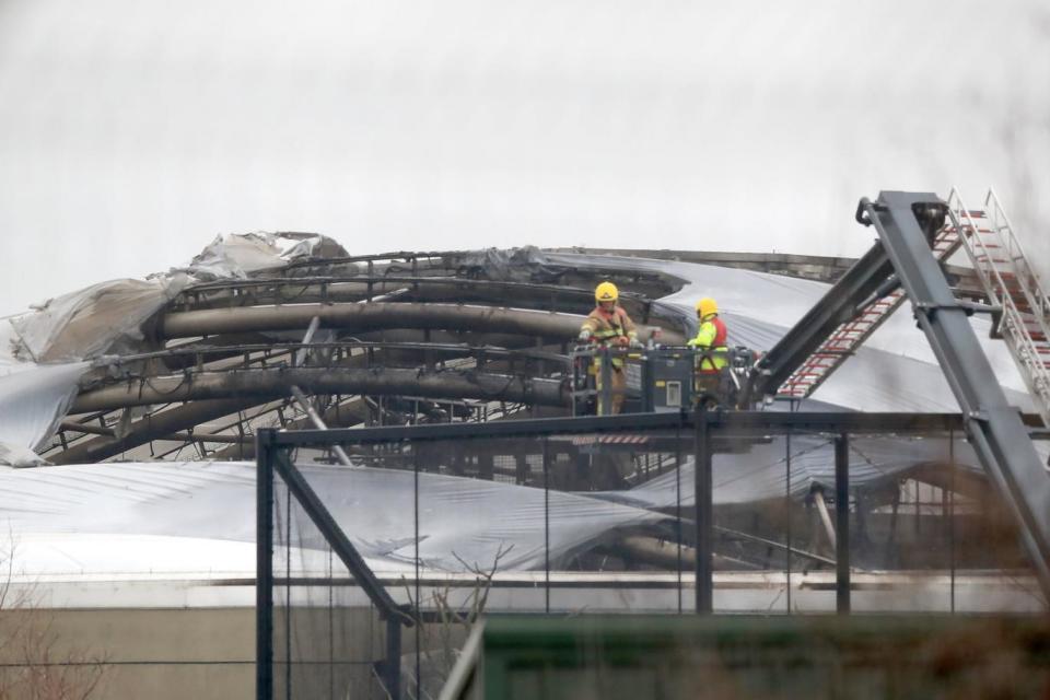 Chester Zoo in the aftermath of the incident (PA)