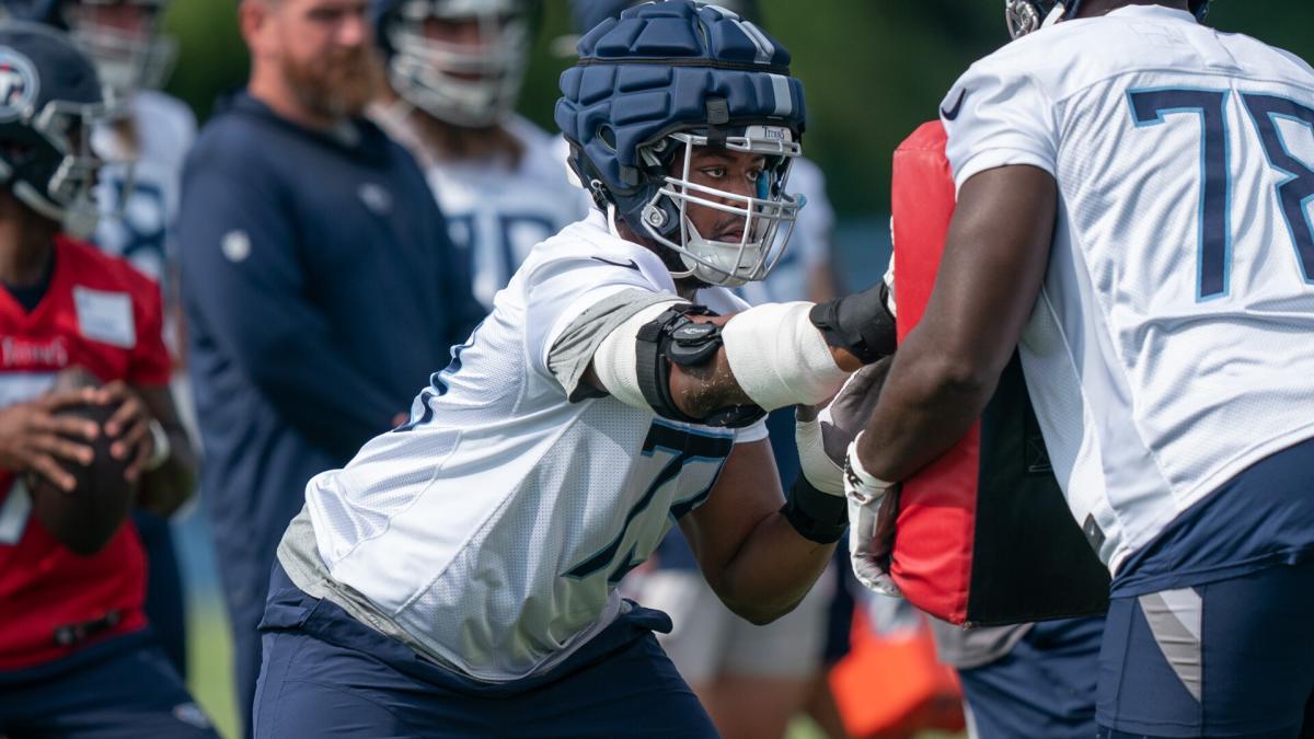 Jeffery Simmons dodges contract talk at Titans' minicamp